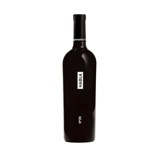 Red wine, vino tinto, HABLA NR.25.